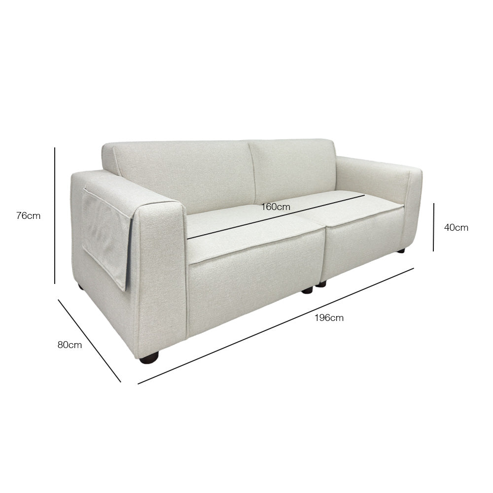 Bruno 3 Seater Modular Sofa