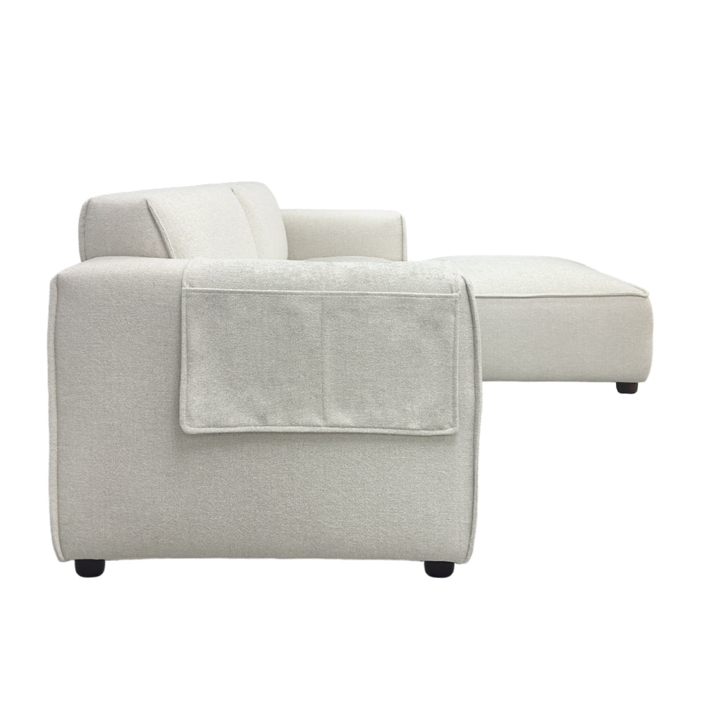 Bruno 3 Seater Modular Sofa With Ottoman