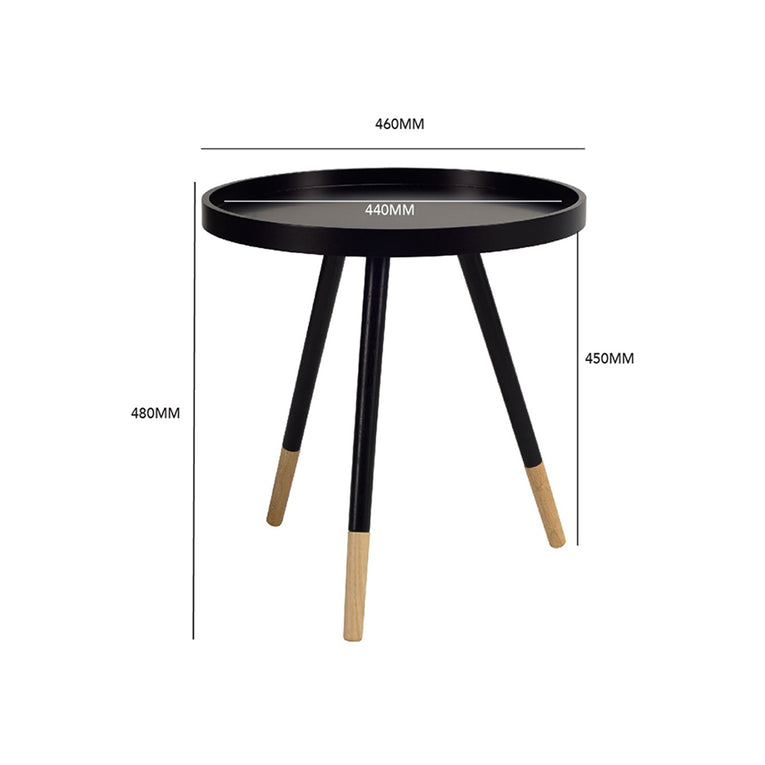 Mika Round Tray Side Table