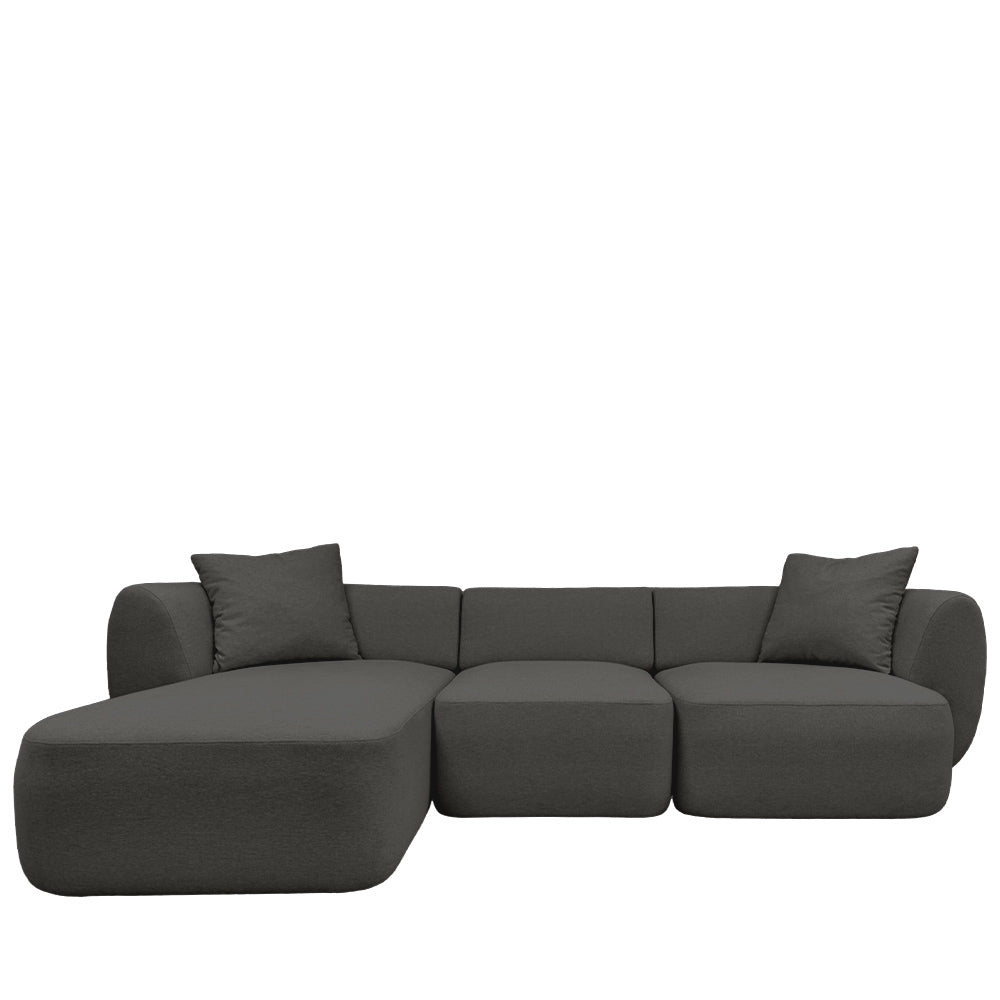 Pebble 4 Seater L-Shape Sectional Sofa - EcoClean