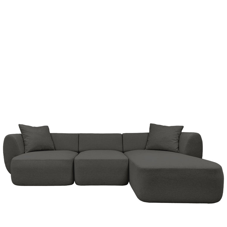 Pebble 4 Seater L-Shape Sectional Sofa - EcoClean