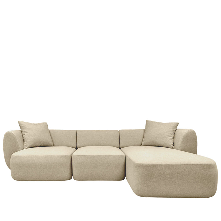 Pebble 4 Seater L-Shape Sectional Sofa - EcoClean