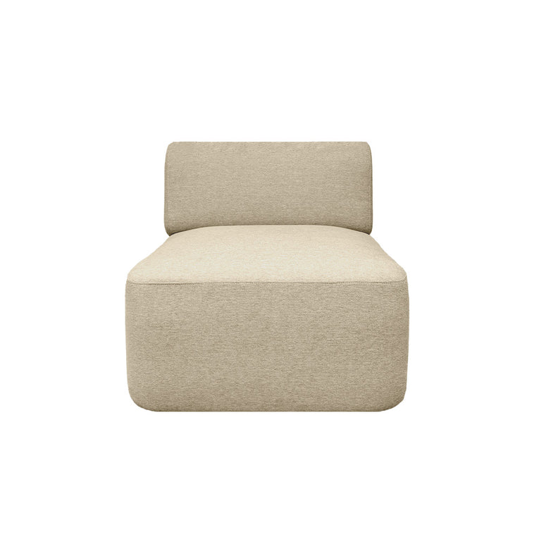 Pebble Armless Sectional Chair - EcoClean