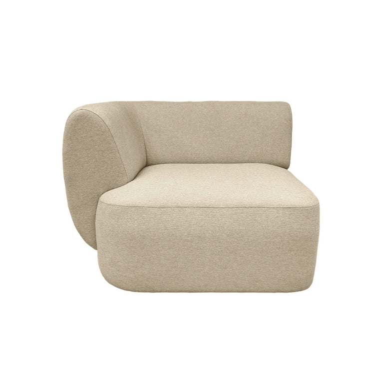 Pebble Left-Arm Sectional Chair - EcoClean
