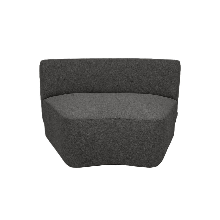 Pebble Curve Wedges Sectional Chair - EcoClean