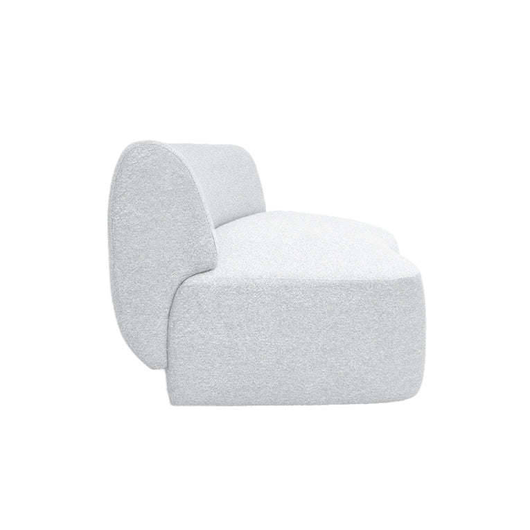 Pebble Curve Wedges Sectional Chair - EcoClean