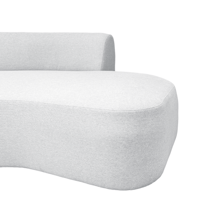 Pebble Chaise Sectional Chair - EcoClean