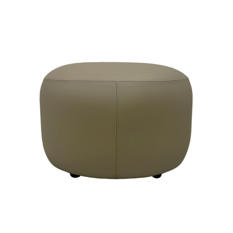 Pebble Leather Ottoman - Limited Edition