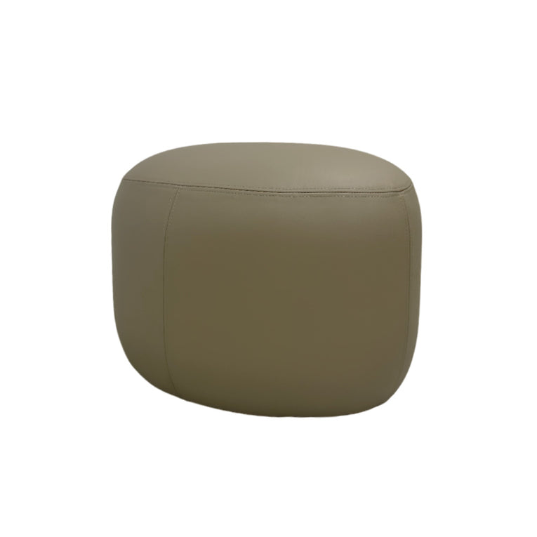 Pebble Leather Ottoman - Limited Edition