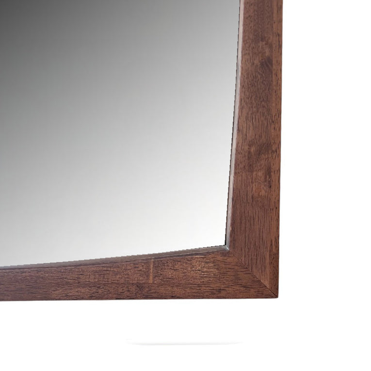 Philos Rectangular Mirror - Walnut