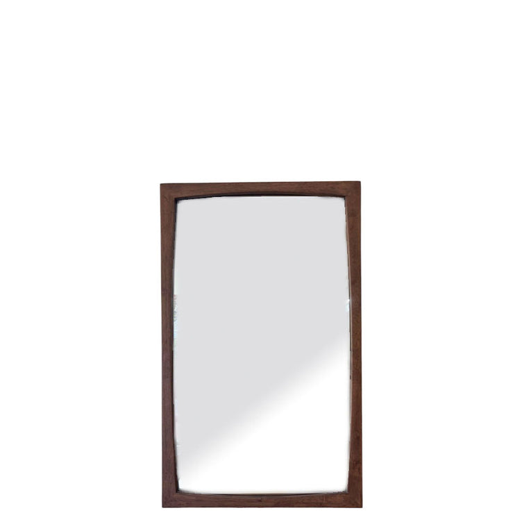 Philos Rectangular Mirror - Walnut