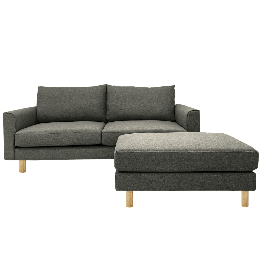 Toby Sofa With Ottoman-EcoClean