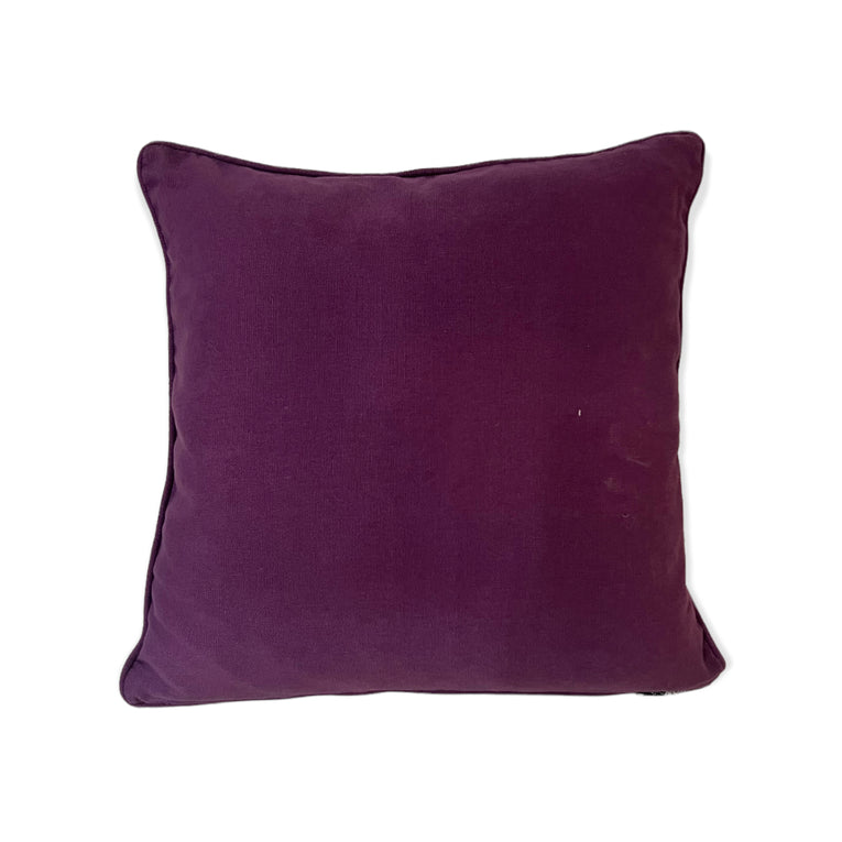 Swaffer Lilac Floral Cushion