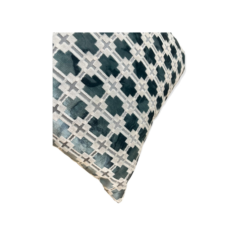 Trend Geometric Velvet Cushion