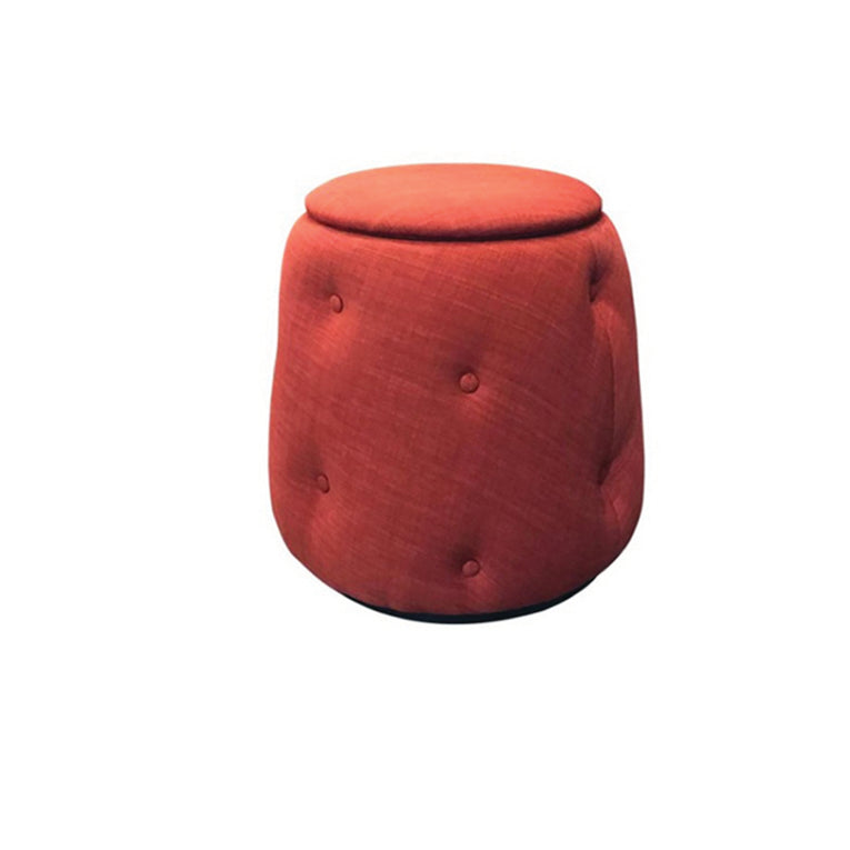 Philos Beauty Stool with Storage - Red