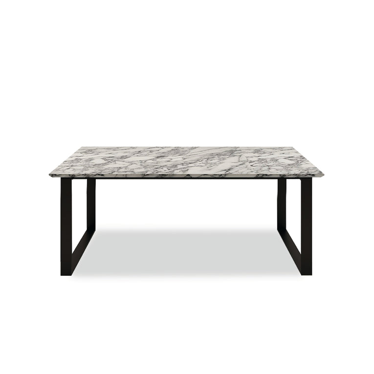 Trestle Marble Dining Table