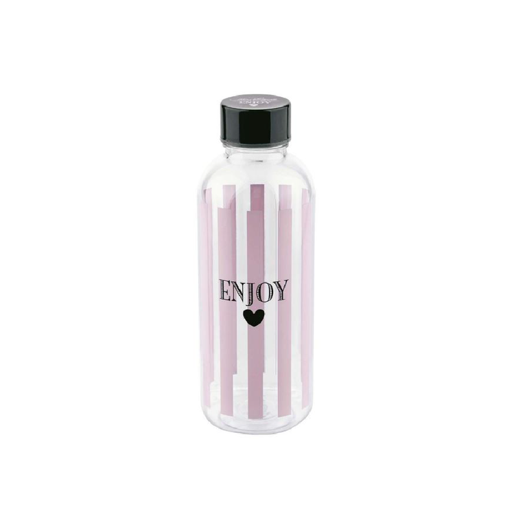 Ms Etoile - Water Bottle With Pink Stripes