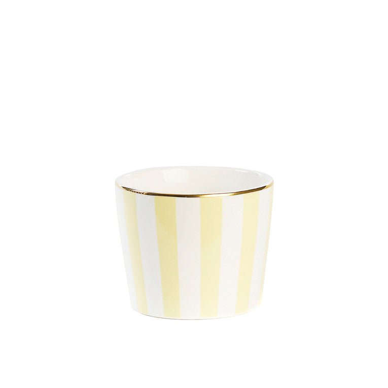 Ms Etoile - Snack Pot with Lemon Stripes