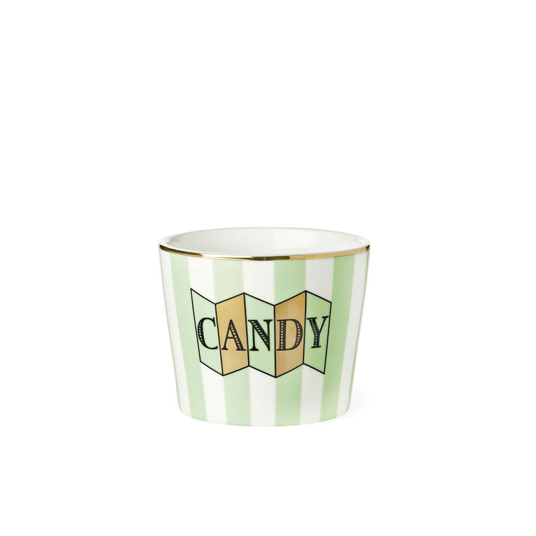 Ms Etoile - Snack Pot with Green Stripes