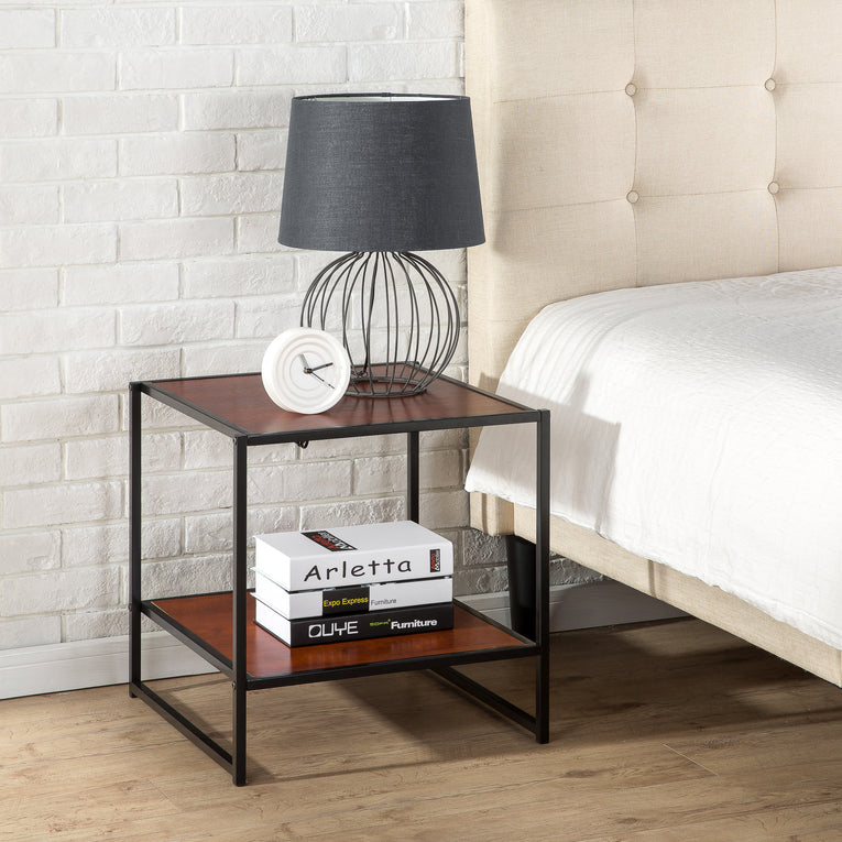 Zinus Modern Square Side Table