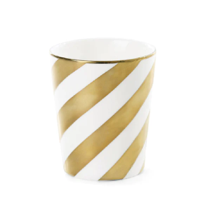 Ms Etoile - Ceramic Mug with Gold Stripe