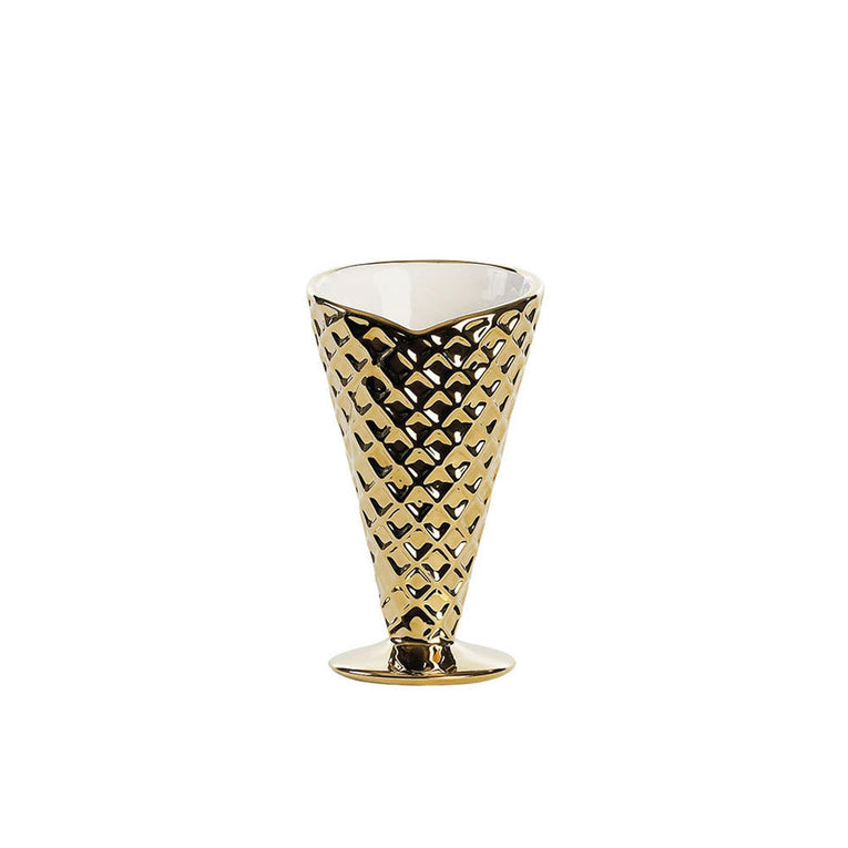Ms Etoile - Ice Cream Glass Ceramic Gold
