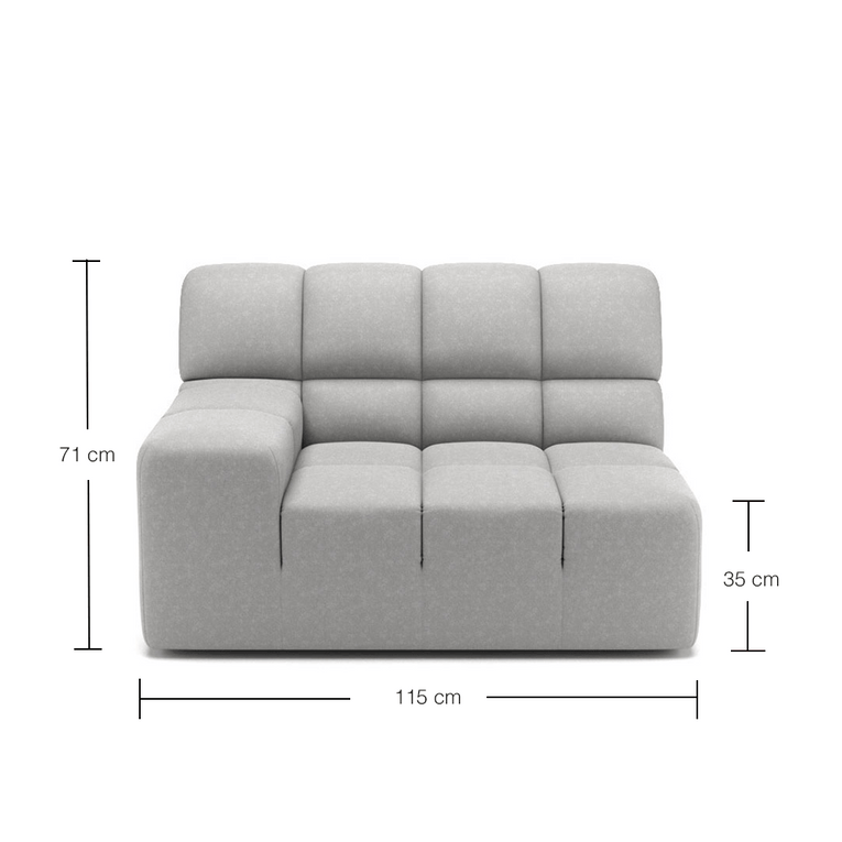 Roger Left-Arm Modular Chair