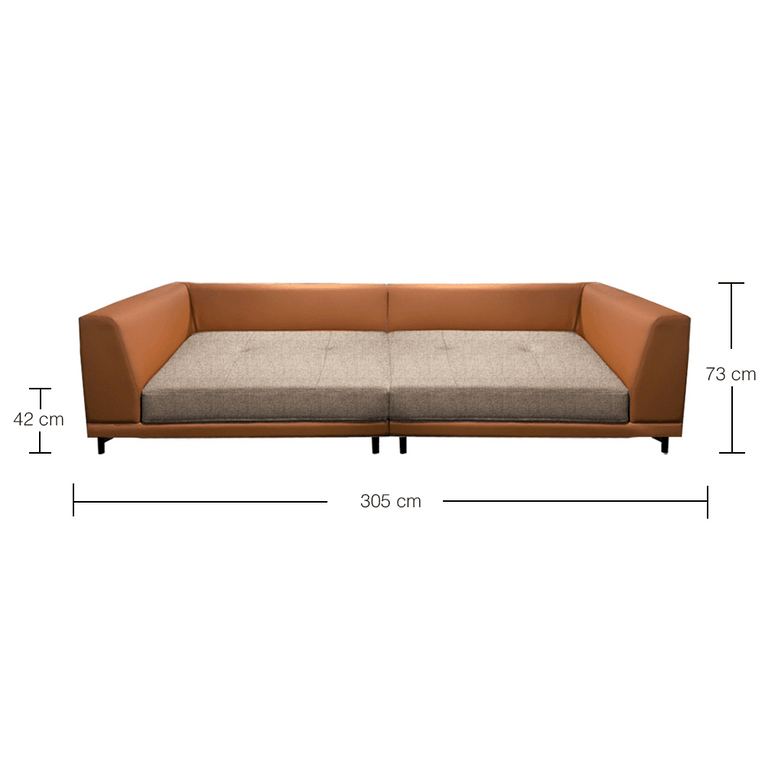 Hemlock Duo 4 Seater Sofa