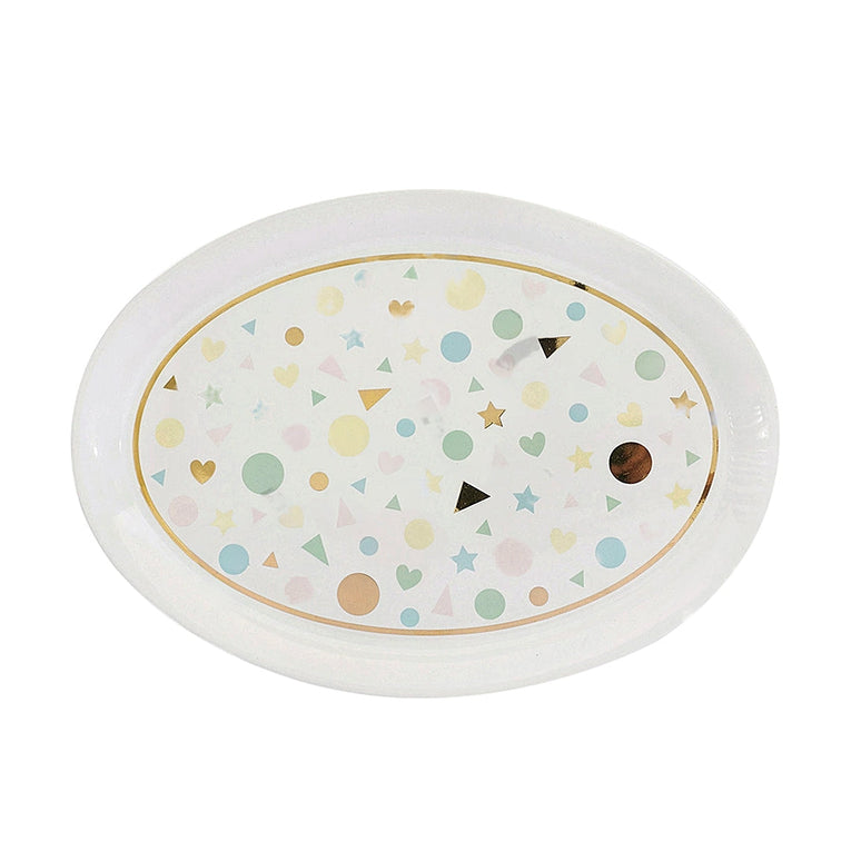 Ms Etoile - Ceramic Oval Plate Confell