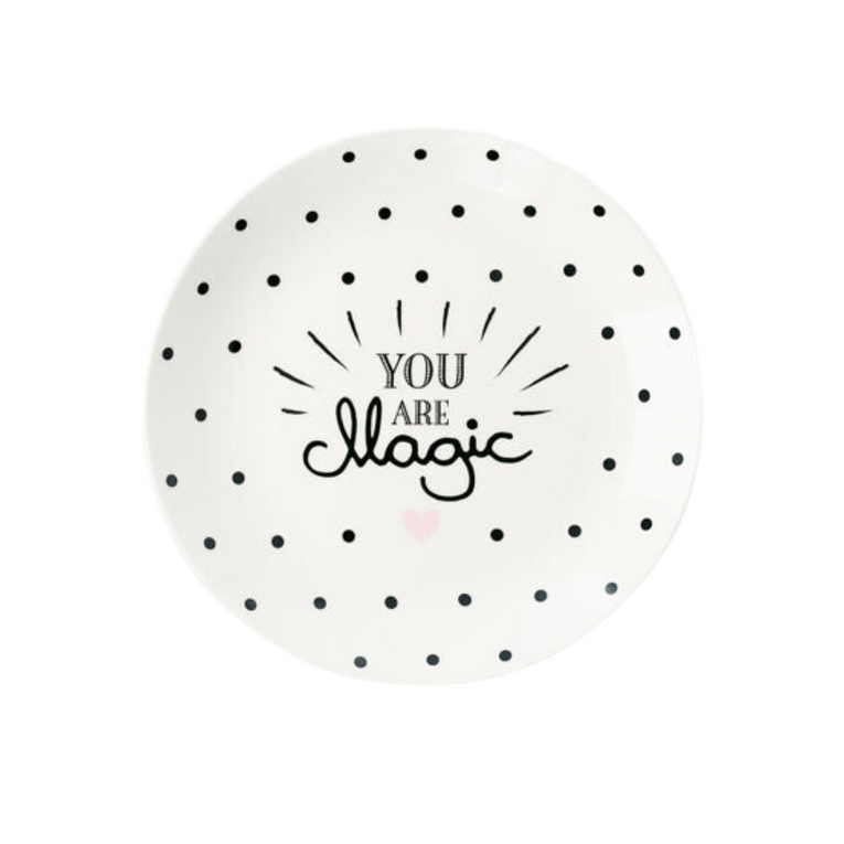 Ms Etoile - Ceramic Plate "You Are Magic"