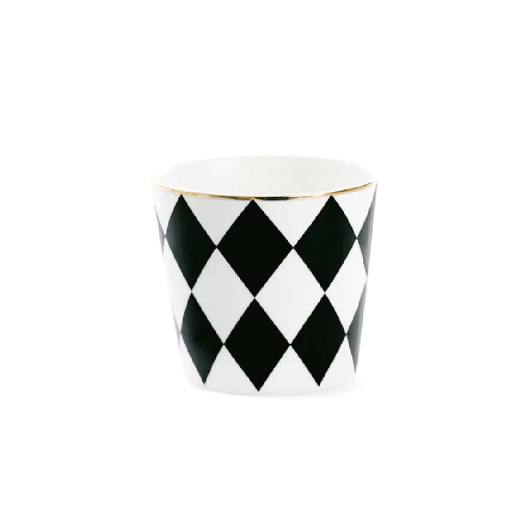 Ms Etoile - Tea Cup with Black Harlequin