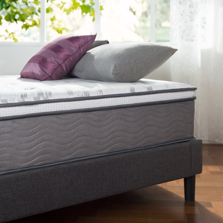 Zinus 12" iCoil Euro Top Spring Mattress