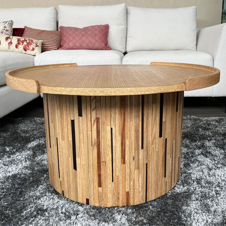 Pleat Round Coffee Table